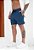 Shorts Linho Azul Petróleo - Imagem 2