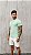 Camiseta Gola Média Texturizada Verde Água - Imagem 3