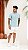 Camiseta Gola Média Texturizada Azul Bebê - Imagem 4