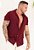 Camisa Duna Vermelho Marsala - Imagem 1