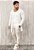 Cardigan Sobretudo Tricot Mousse Cinza Gelo - Imagem 2