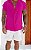 Camisa Plissada Rosa Pink - Imagem 3