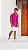 Camisa Plissada Rosa Pink - Imagem 2
