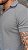Camiseta Polo Texturizada Cinza Grafite - Imagem 3