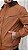 Jaqueta Dupla Face Suede Caramelo - Imagem 6