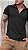Camiseta Polo Texturizada Preta - Imagem 3