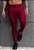 Calça Alfaiataria Skinny Vermelho Marsala - Imagem 1