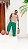 Calça Pantalona Verde Bandeira - Imagem 2