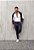 Calça Alfaiataria Skinny Lavagem Jeans Escura - Imagem 4