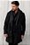 Cardigan Sobretudo Lã Preto - Imagem 1