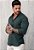 Camisa Social Verde Militar - Imagem 1