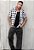Calça Baggy Jeans Preto Estonado - Imagem 9