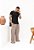 Calça Pantalona Cargo Cinza - Imagem 2