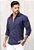 Camisa Social Azul Marinho - Imagem 1