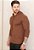 Blusa Lã Marrom Chocolate - Imagem 1