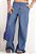 Calça Pantalona Lavagem Jeans Clara - Imagem 1