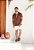 Camisa Linho Marrom Chocolate - Imagem 4