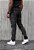 Calça Reta Jeans Preto Estonado - Imagem 8