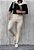 Calça Alfaiataria Italiana Skinny Bege - Imagem 5