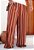 Calça Pantalona Estampada Terracota - Imagem 1