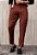 Calça Alfaiataria Ajuste Lateral Marrom Chocolate (Alta demanda – leia a descrição) - Imagem 1