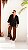 Kimono Blazer Alfaiataria Preto - Imagem 3