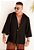 Kimono Blazer Alfaiataria Preto - Imagem 1