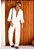 Conjunto Espectro (Blazer + Calça) Off White - Imagem 1