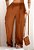 Calça Pantalona Cargo Caramelo - Imagem 1