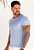Camiseta Tricot Texturizada Azul Bebê - Imagem 1