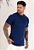 Camiseta Gola Média Azul Marinho - Imagem 4