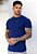 Camiseta Gola Média Azul Marinho - Imagem 1