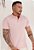 Blusa Gola Padre Texturizada Rosa Bebê - Imagem 1