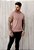 Camiseta Bicolor Tricot Marrom Chocolate - Imagem 3