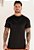 Camiseta Gola Média Preta - Imagem 1