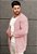 Cardigan Tricot Mousse Rosa Bebê - Imagem 1
