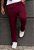 Calça Viscolycra Vermelho Marsala - Imagem 1