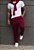 Calça Viscolycra Vermelho Marsala - Imagem 3
