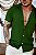 Camisa Viscolinho Verde Militar - Imagem 3