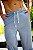 Calça Lavagem Jeans Azul Clara - Imagem 3