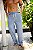Calça Lavagem Jeans Azul Clara - Imagem 5