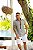 Camisa Linho Listrada Cinza Mescla - Imagem 3