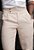 Calça Alfaiataria Ajuste Lateral Bege - Imagem 3