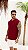 Regata Machão Texturizada Vermelho Marsala - Imagem 3
