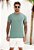 Camiseta Texturizada Verde Água - Imagem 3