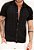 Camisa Tricot Quadriculada Preta - Imagem 2