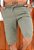 Shorts Linho Verde Musgo - Imagem 1