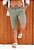 Shorts Linho Verde Musgo - Imagem 2