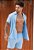 Conjunto Viscose Azul - Imagem 1