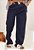 Calça Lavagem Jeans Azul Escura - Imagem 1